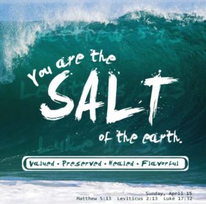 Sunday Sermon Verse - You are the Salt of the Earth - United Faith Church